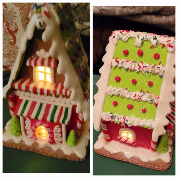 New in Box- Light Up-Led Tabletop Gingerbread Junction House by Kirk S. Alder - Picture 7 of 12
